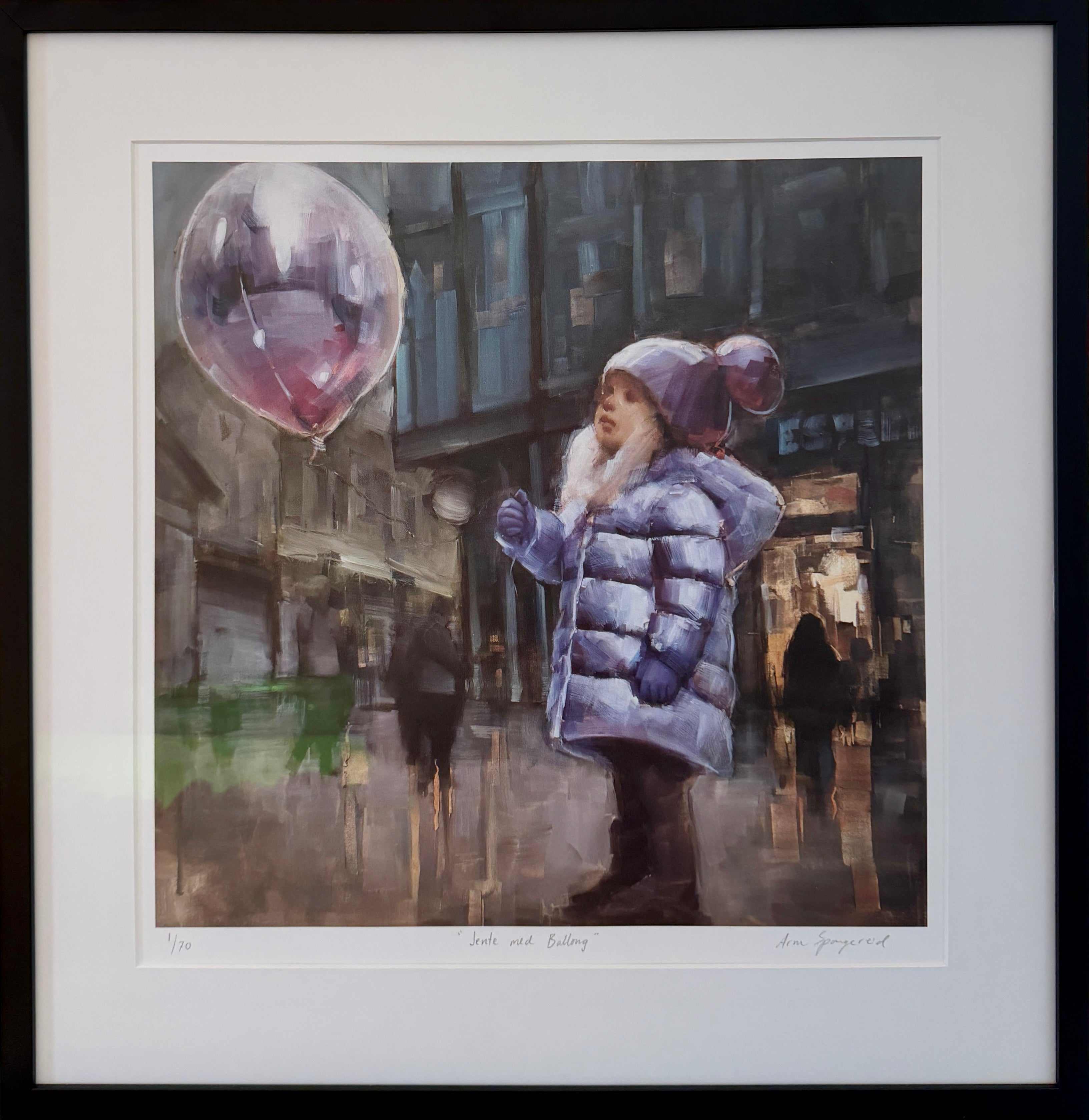 Girl with balloon (Jente med Ballong)