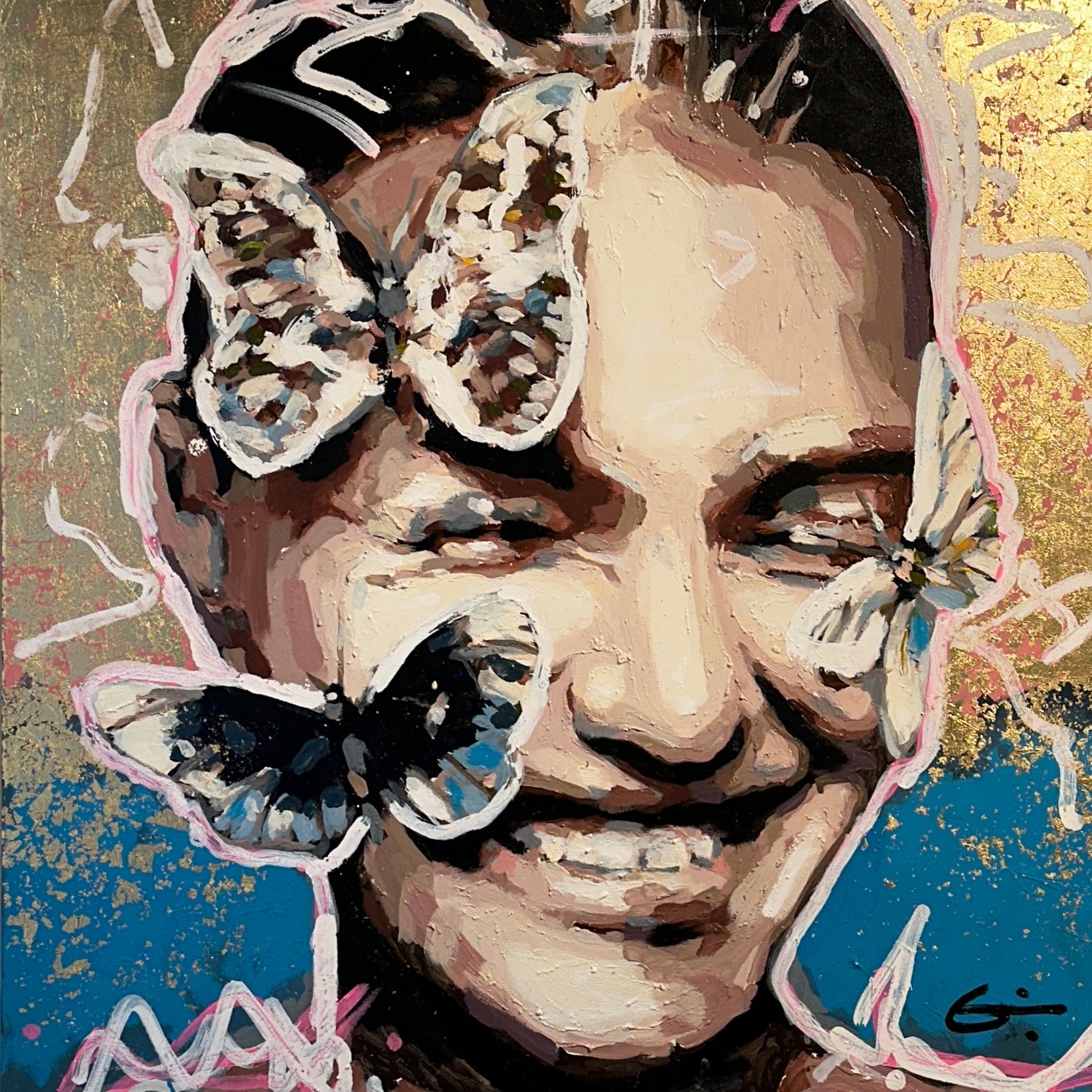 Butterfly Twinkle gold