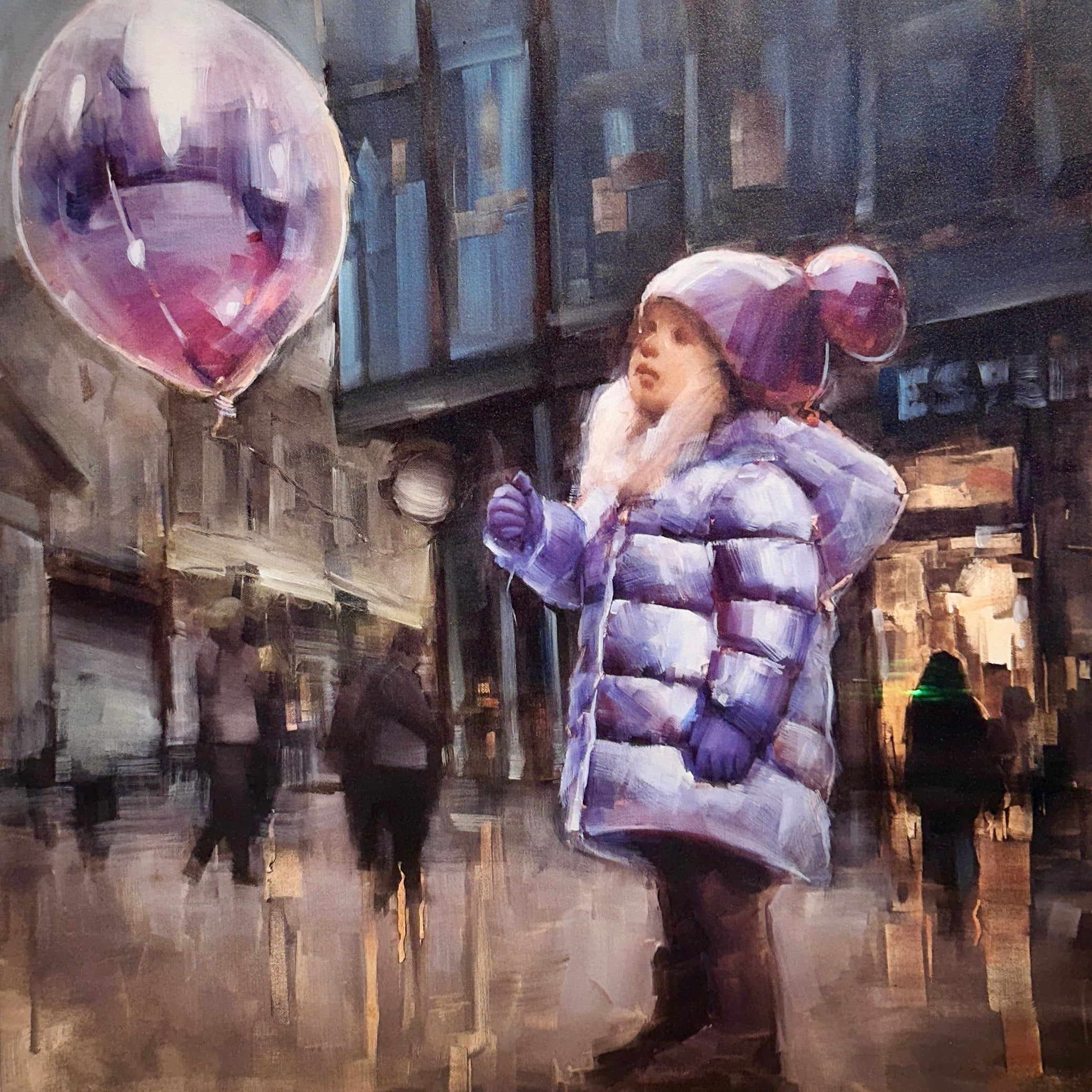 Girl with balloon (Jente med Ballong)