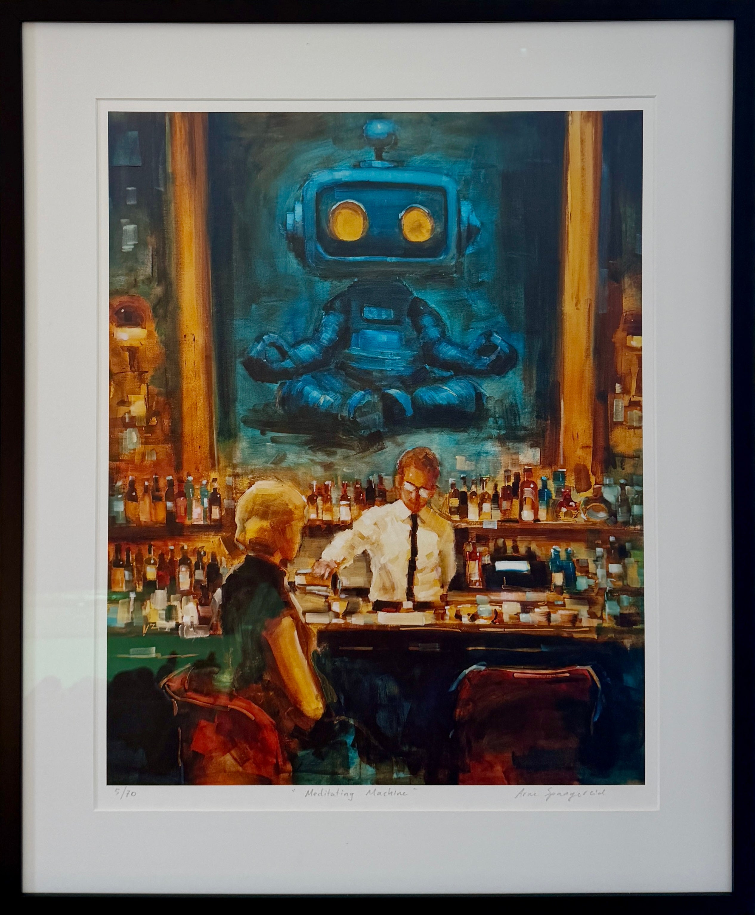 Meditating Machine (Print)